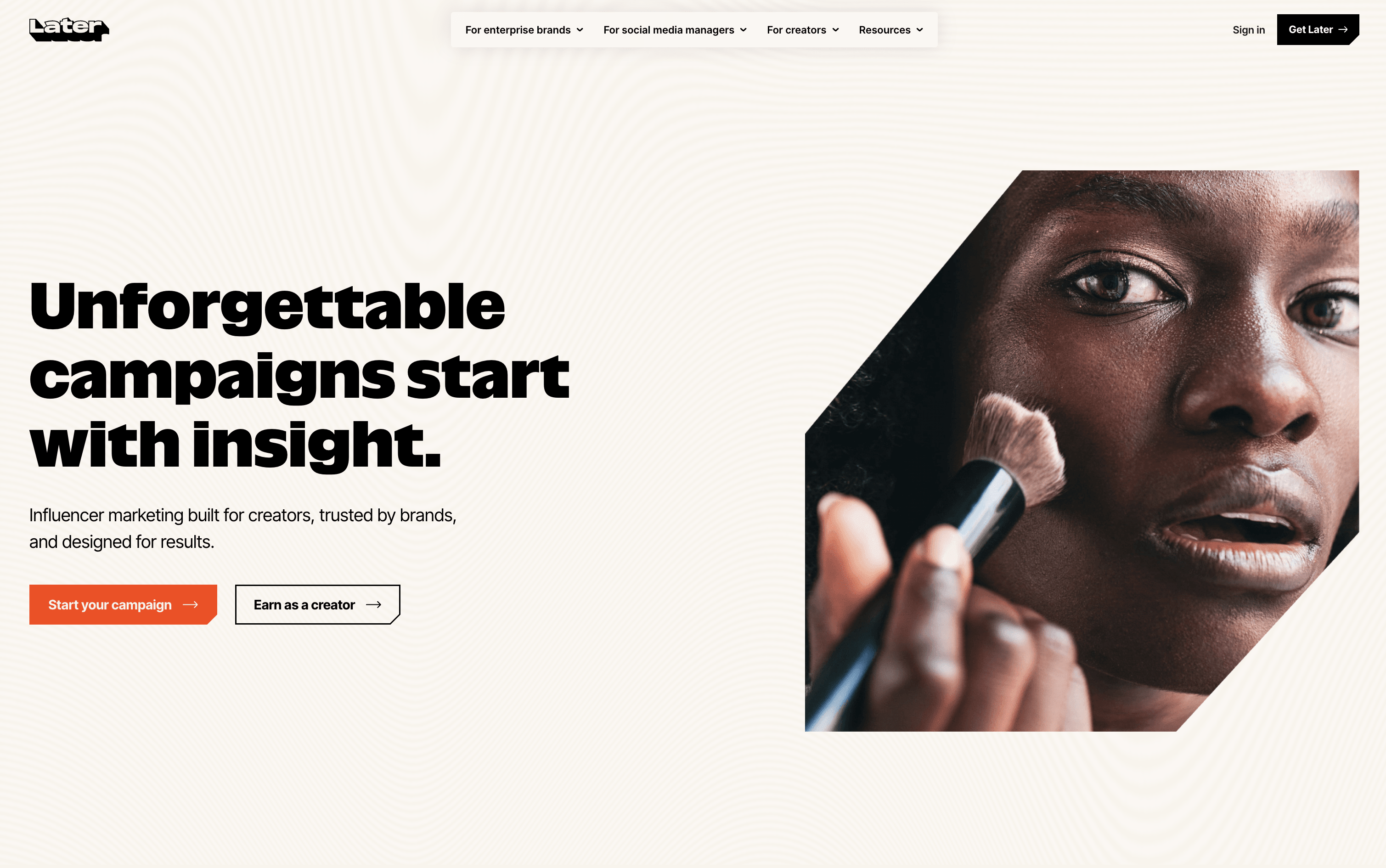Later screenshot