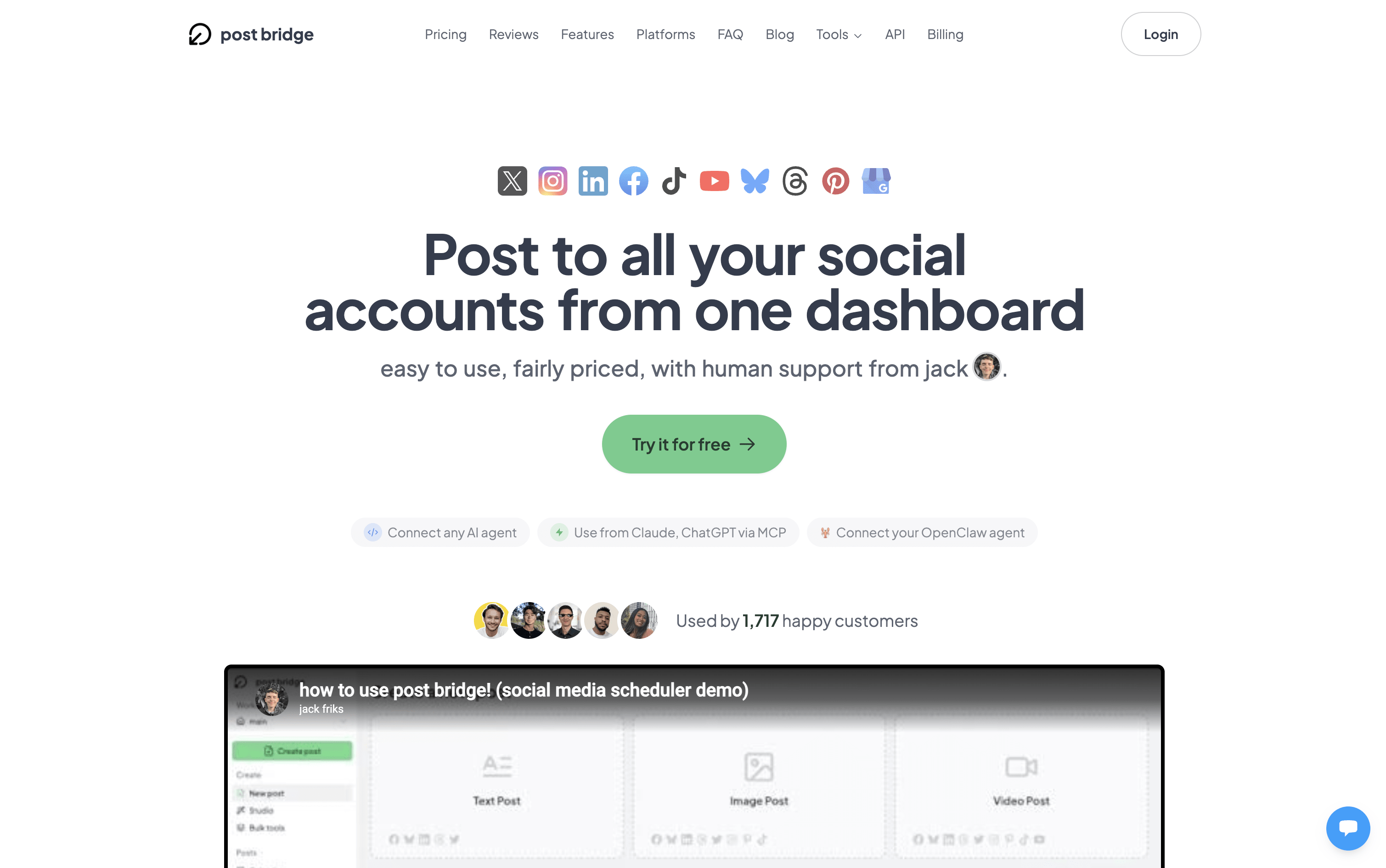 Post Bridge screenshot