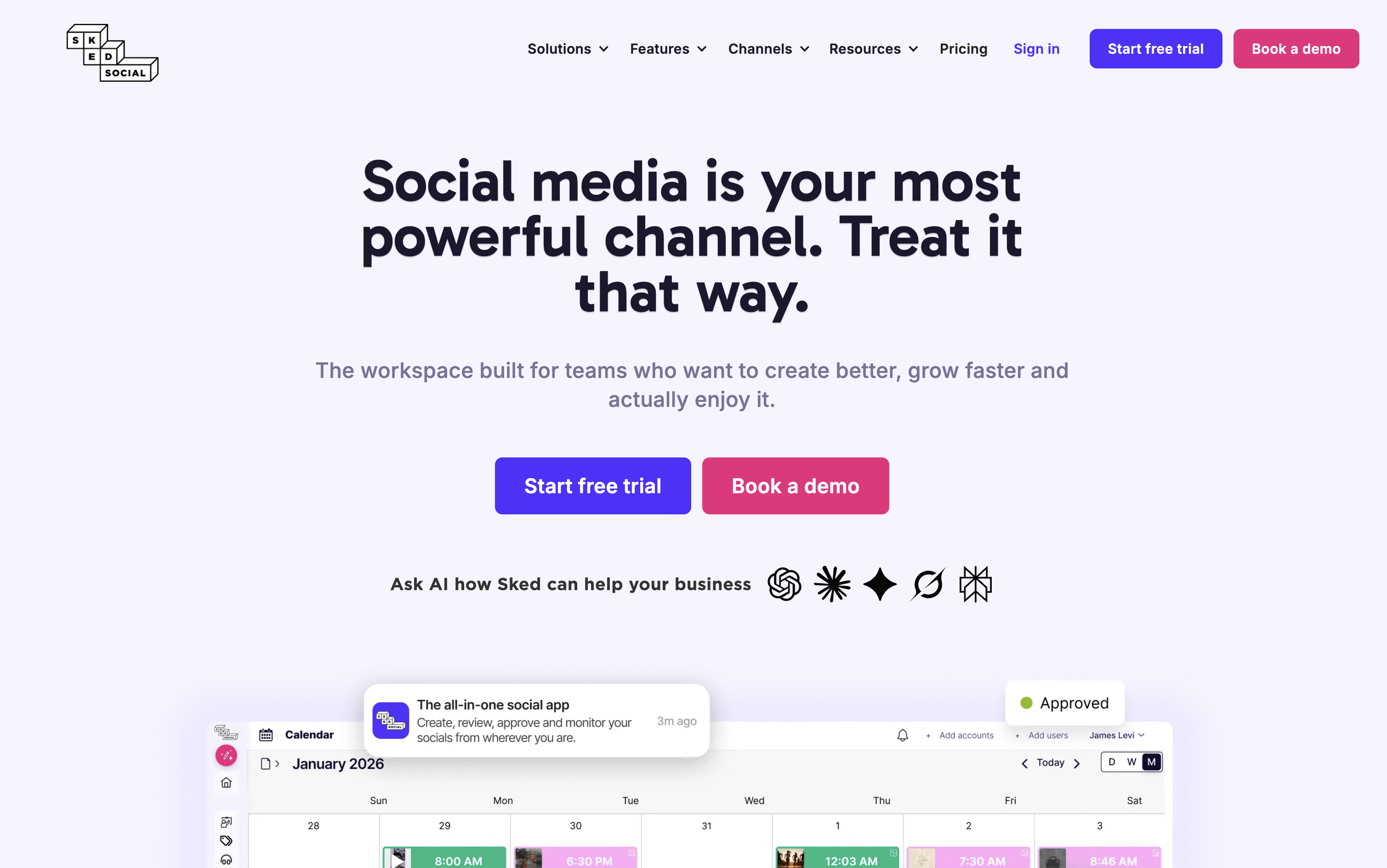 Sked Social screenshot