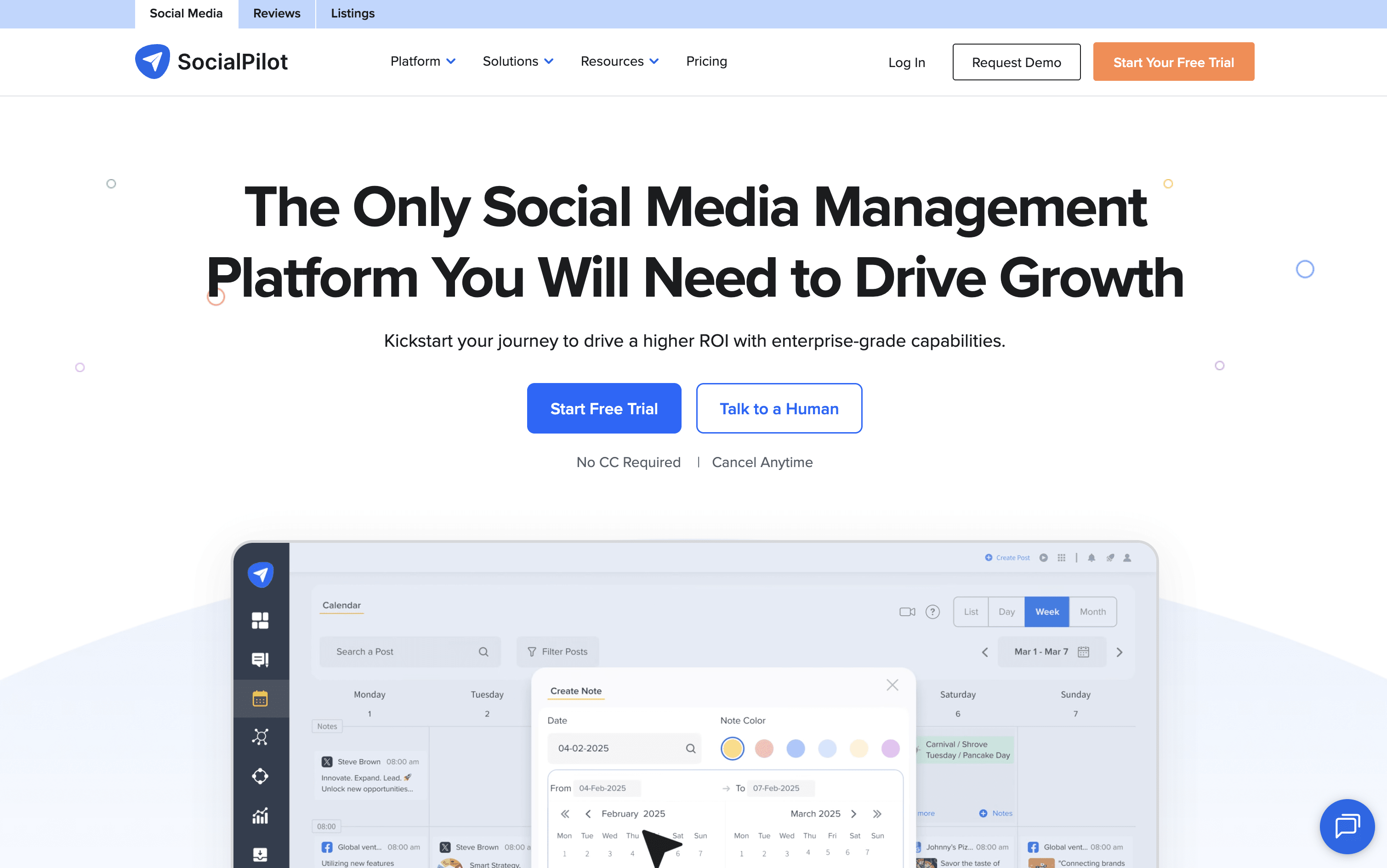 SocialPilot screenshot 1