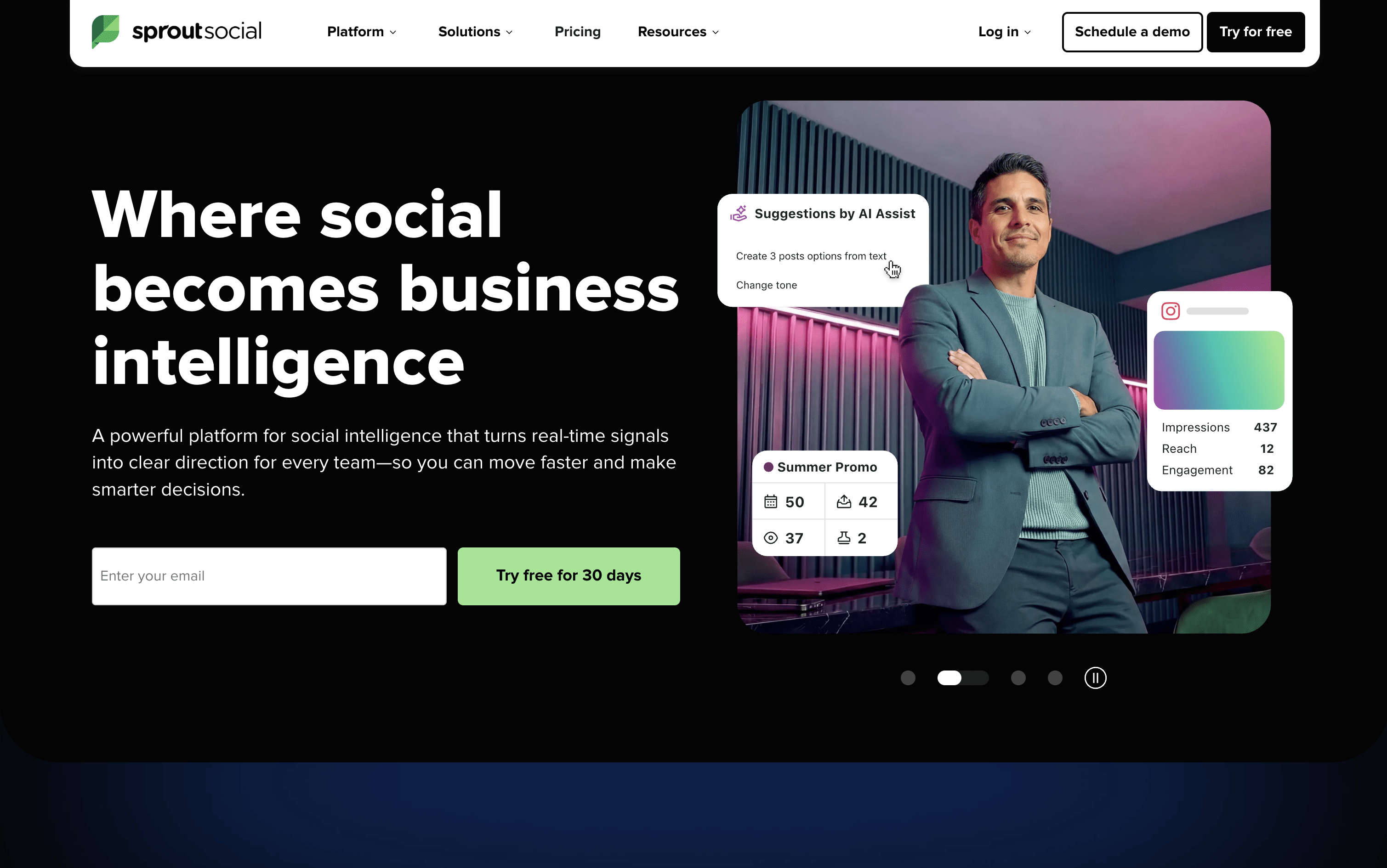 Sprout Social screenshot