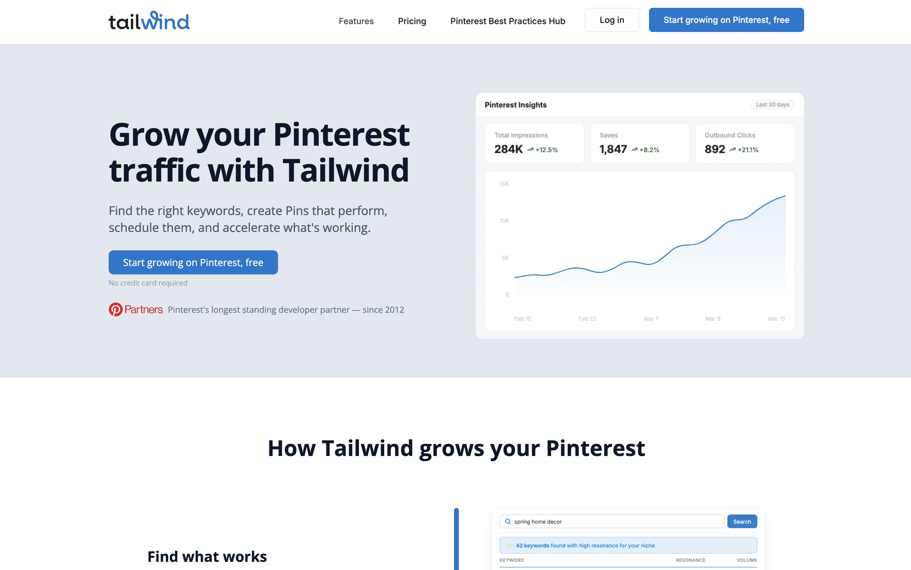 Tailwind screenshot